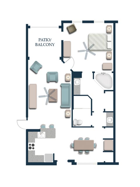 One-Bedroom Premium Villa