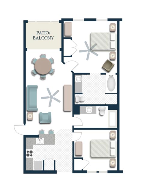Two-Bedroom Villa