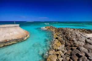 7582939 - paradise beach in nassau city , bahamas.
